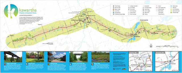 Kawartha Trans Canada Trail Map